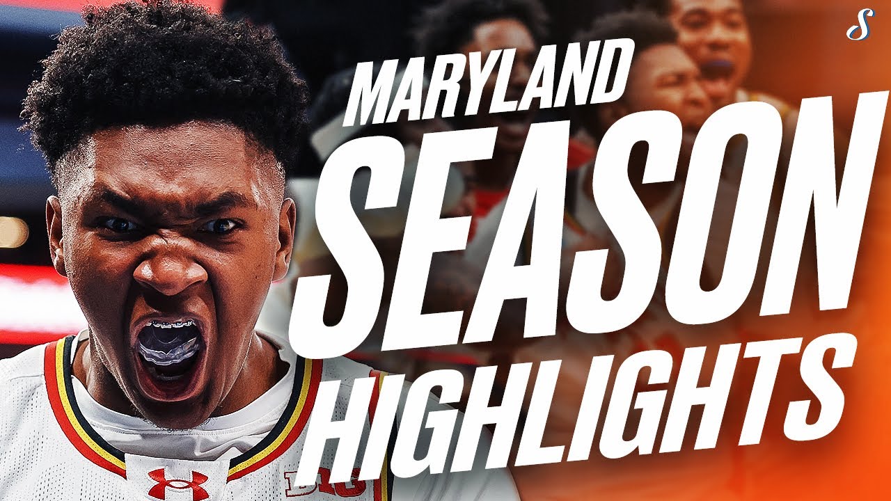 Derik Queen Maryland Season Highlights | Big Ten ROY | 16.5 PPG 9.0 RPG 1.1 BLK 56.2 FG% 
