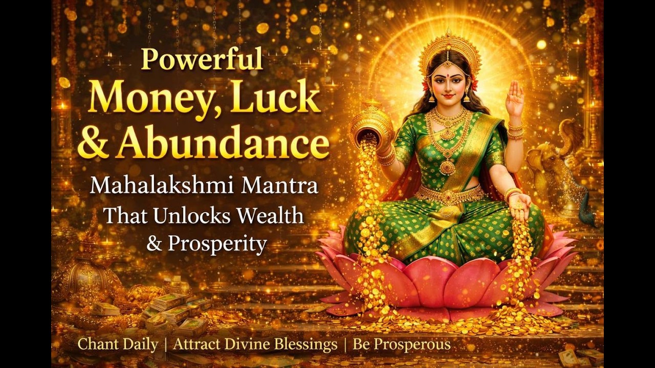💰 Lakshmi mantra Clear Financial Blocks,Emergency Wealth Relief-Lakshmi Responds to This Chant  💵