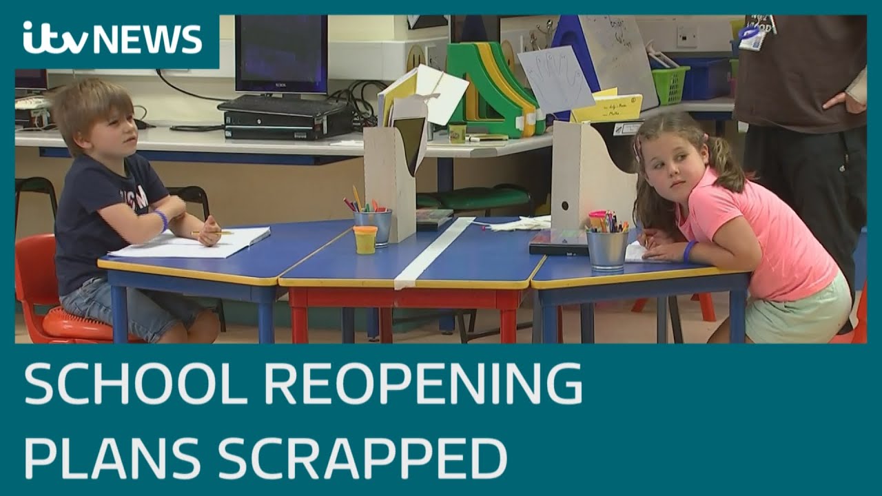Coronavirus: Plans to fully reopen England's primary schools scrapped | ITV News