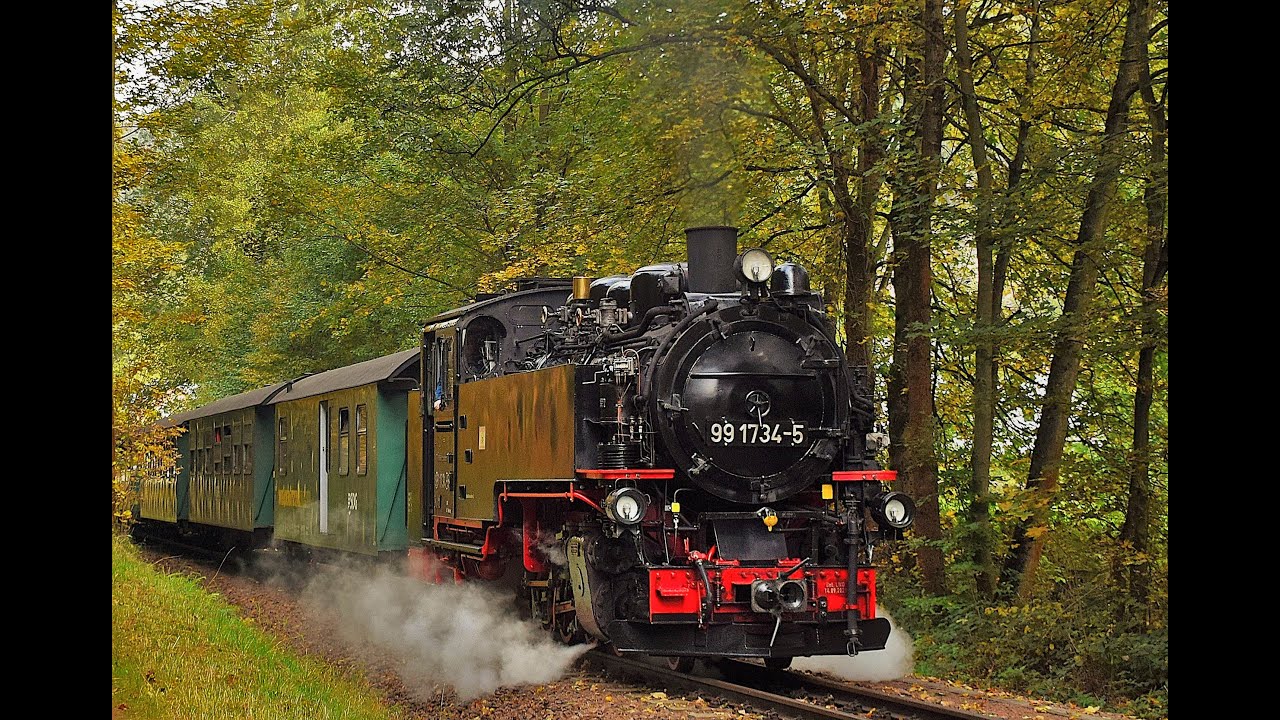 Herbstimpressionen von der Weißeritztalbahn 2022