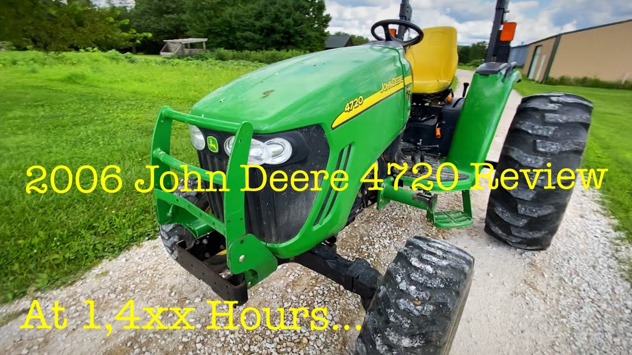 John Deere 4720 2006 года выпуска — 1400 часов | Обзор и органы управления