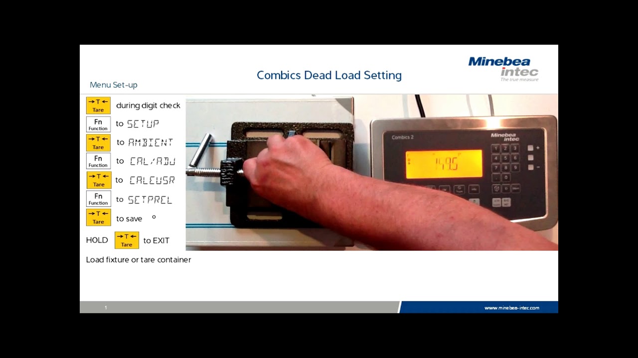 How-to: Dead load set combics