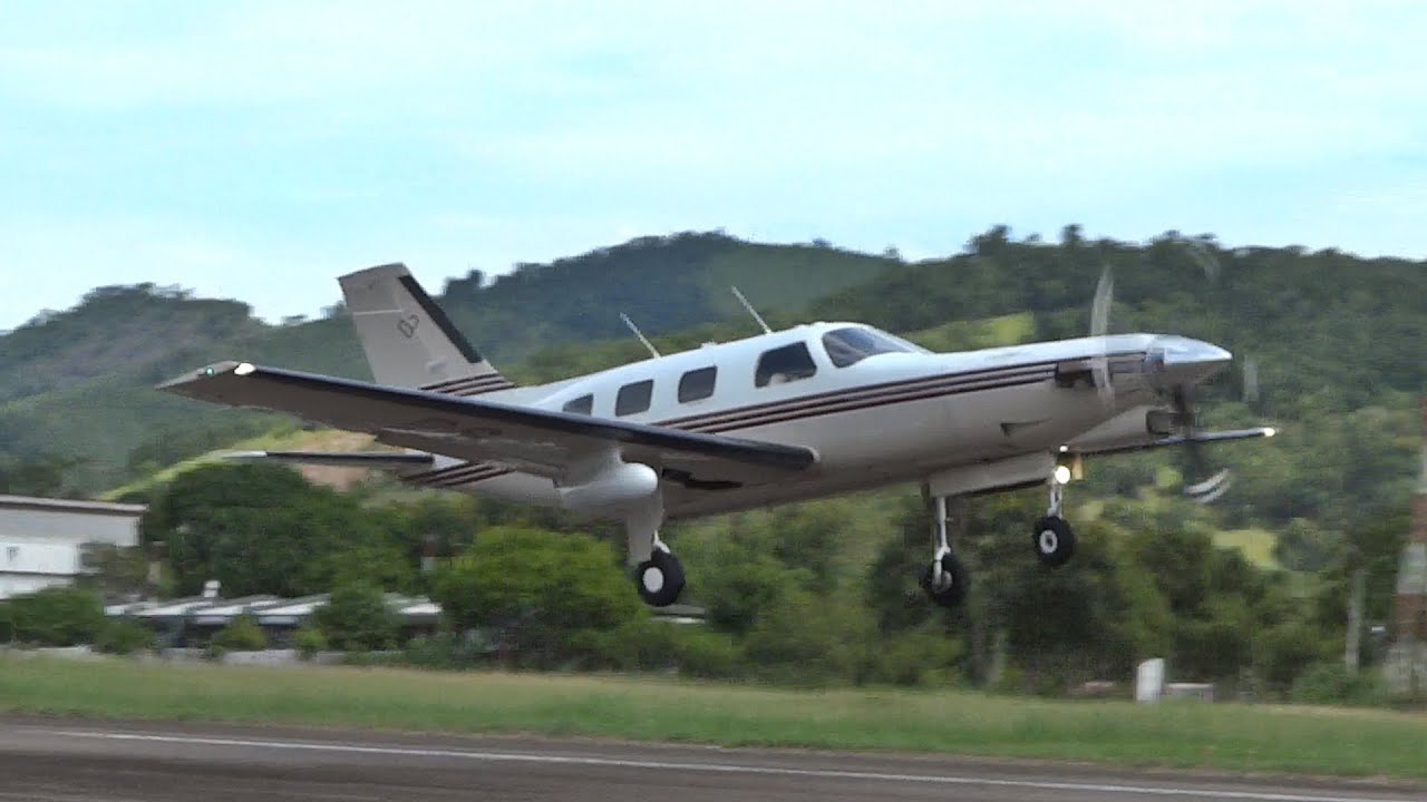 Piper Malibu Mirage Jetprop DLX PS-DTG Acionamento e Decolagem