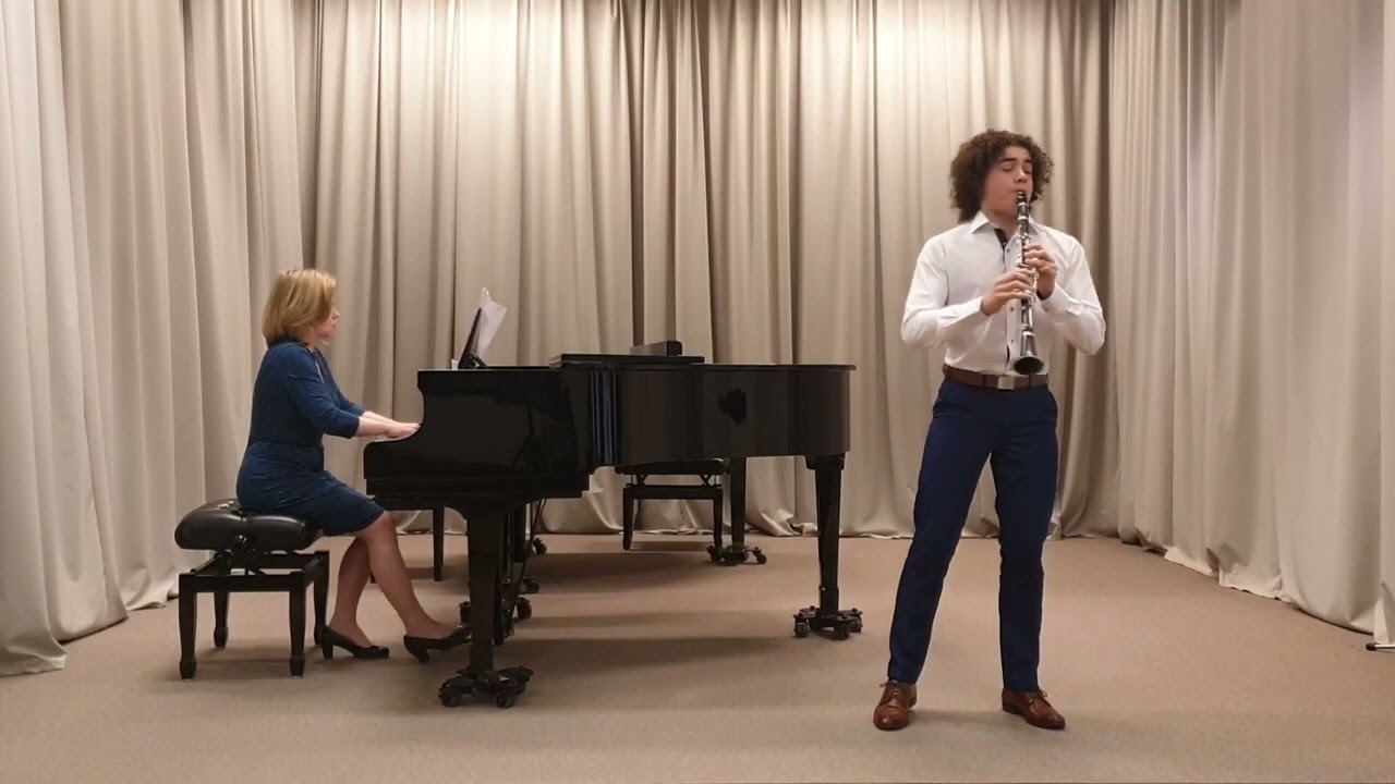 Henri Rabaud: Solo de Concours Op.10 for clarinet and piano