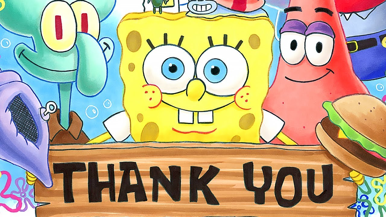 Tribute to Stephen Hillenburg - Spongebob Drawing