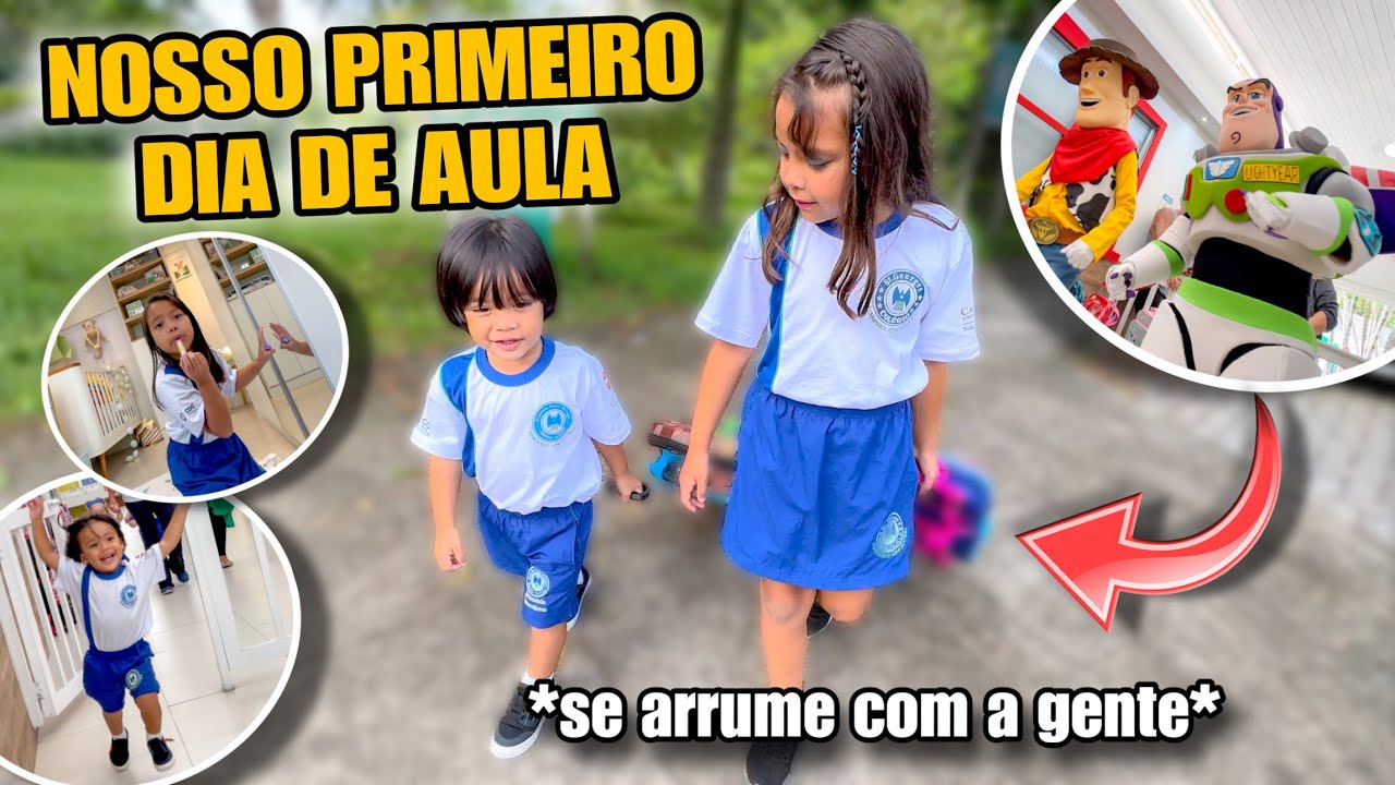 PRIMEIRA VEZ DO NOAH NA ESCOLA * Se arrume com a gente pro nosso primeiro dia de aula em 2024 *