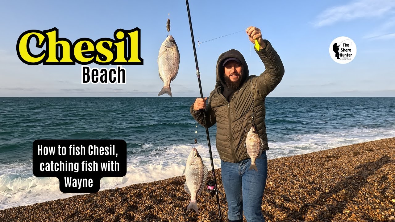 UK Beach Fishing. Chesil Beach Masterclass, Wayne Hand 4K Fishing