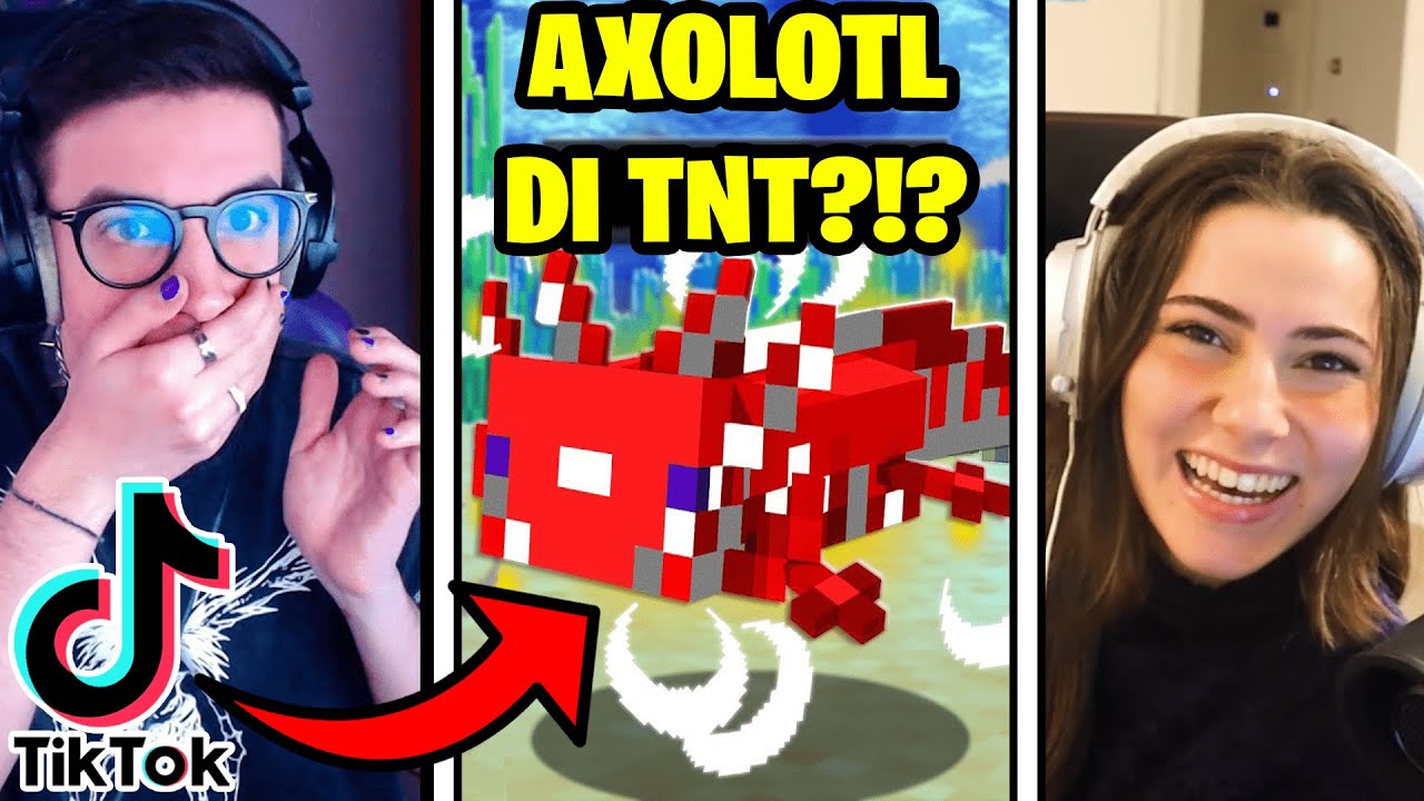 10 TIKTOK *IMPOSSIBILI* DA USARE SU MINECRAFT 1.17 CON @Echecarly !!