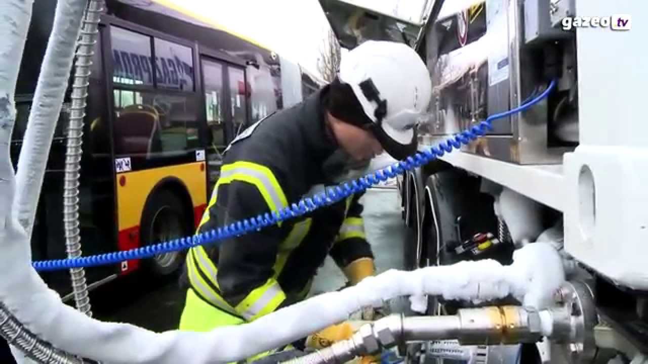 Autobusy LNG w Warszawie