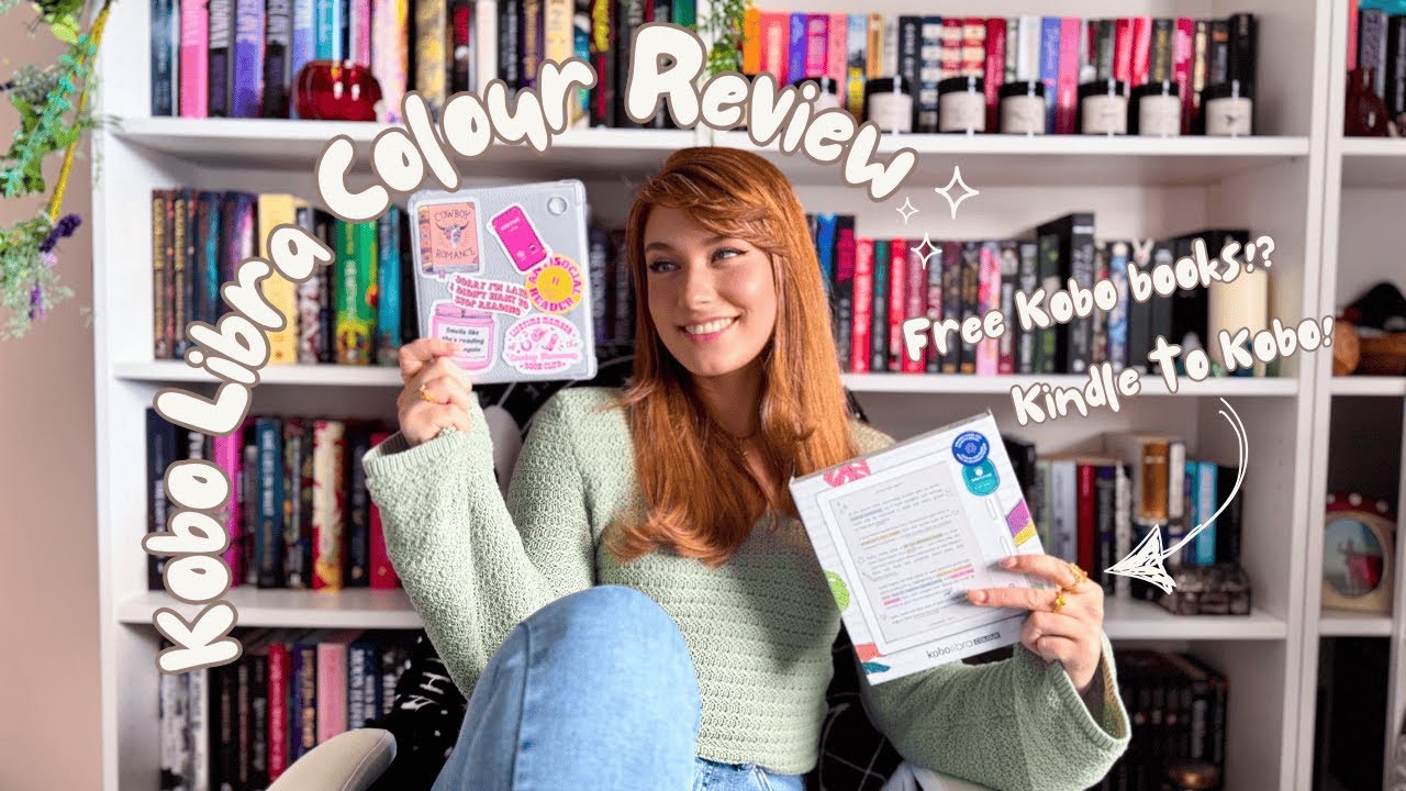 Kobo Libra Colour Review (plus free books from Kindle!?)