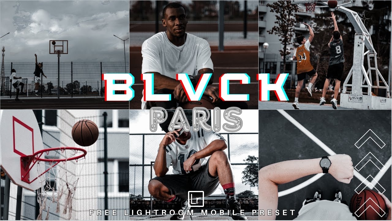 How To Edit Black Paris - Black Tone Preset | Free Lightroom Mobile Presets | Black Preset