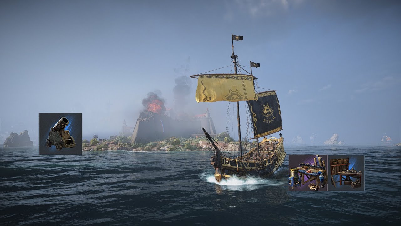 Skull And Bones. S3 Padewakang Fort Plunder Build.
