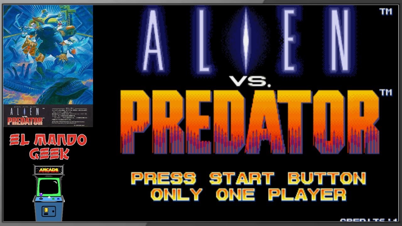 Alien vs. Predator (Arcade - 1994) Full walkthrough