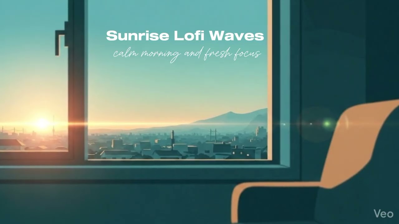sunrise lofi waves 🌅 | calm morning & fresh focus