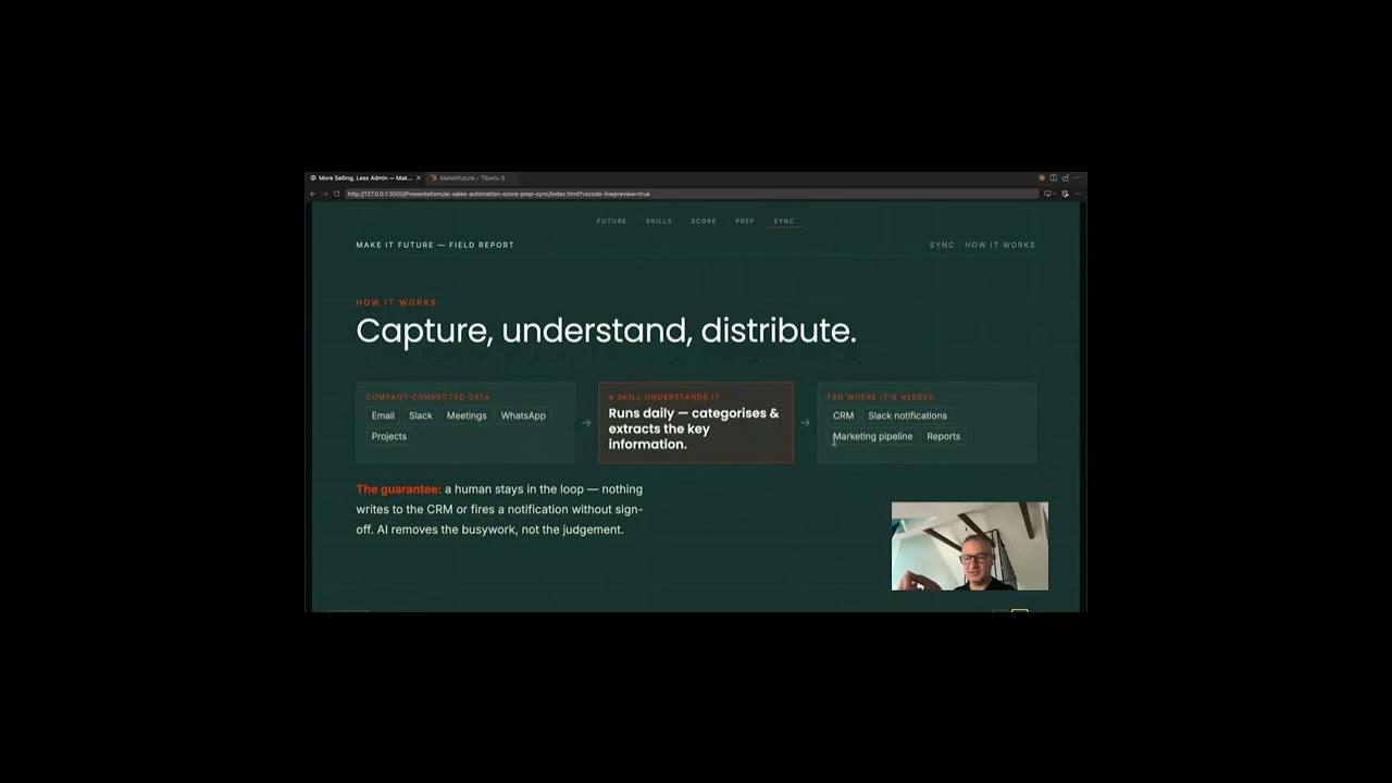 Automating Business Data: Meetings, Slack & CRM Updates using AI