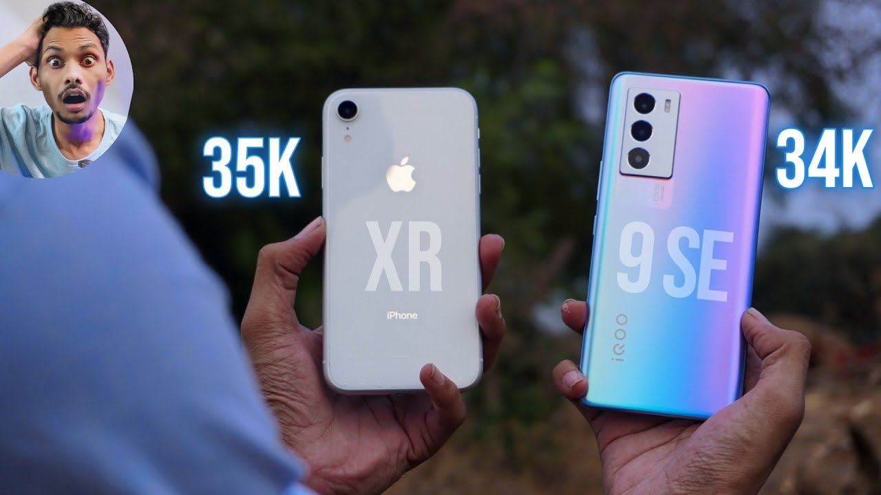 IQOO 9 SE Vs iPhone XR *Full Comparison*  for PUBG Gaming, YouTube Videos Recording....?