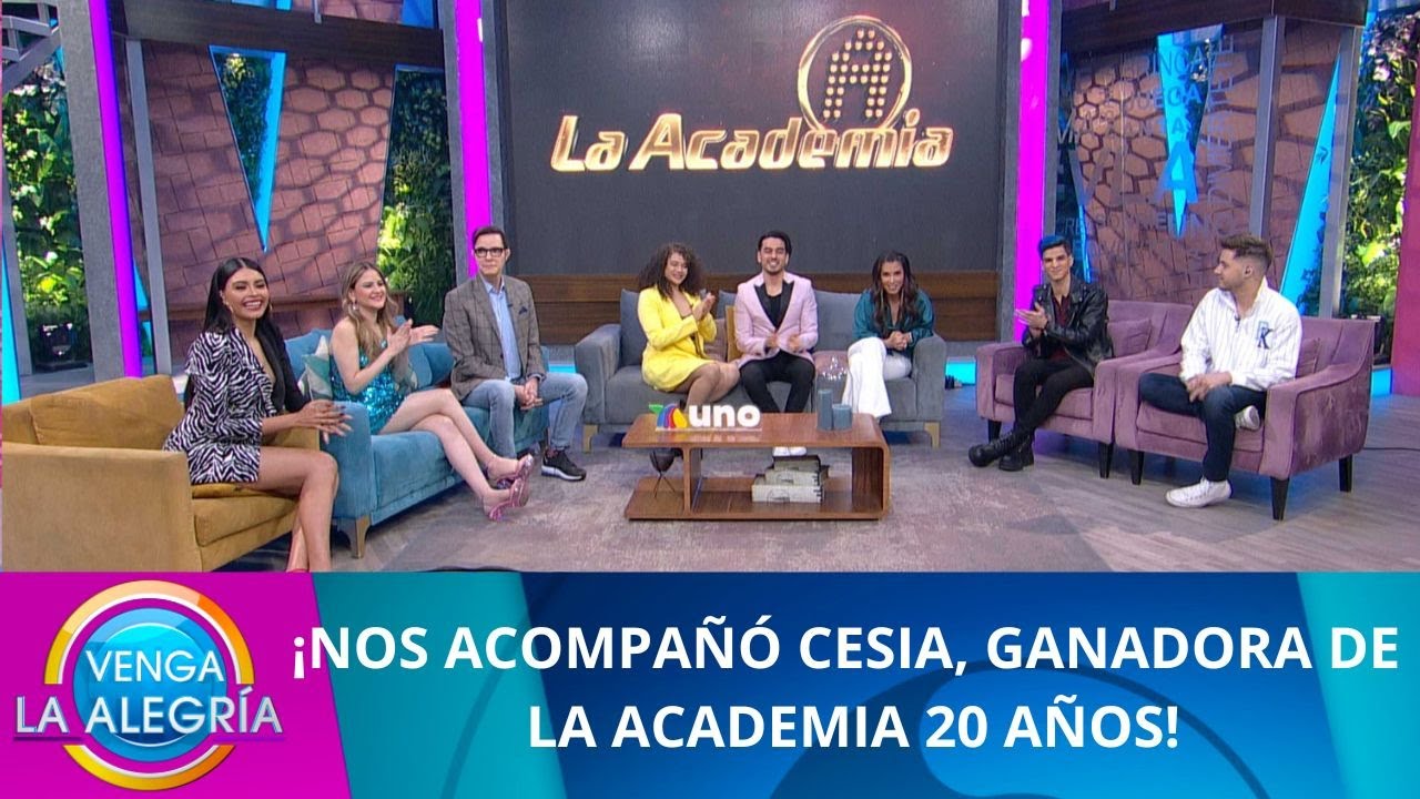 ¡Cesia, ganadora de La Academia nos visitó! | Programa 15 agosto 2022 PARTE 1 | Venga La Alegría