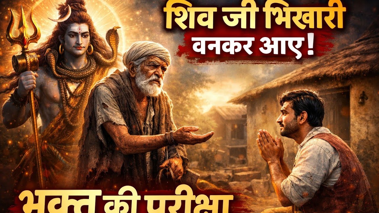जब भगवान शिव भिखारी बनकर आए | गरीब भक्त की परीक्षा | अद्भुत शिव भक्ति कहानी