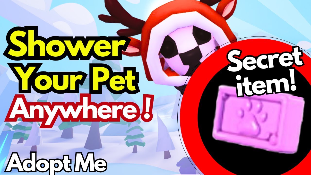 Adopt Me Players Can Now Shower Anywhere If You Can Find This Secret Item in Your Inventory!