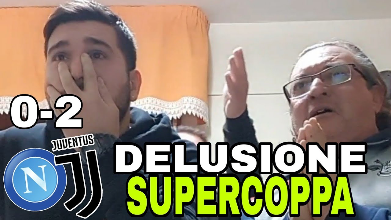 NAPOLI-JUVE 0-2 SUPERCOPPA 😭😭😭😭