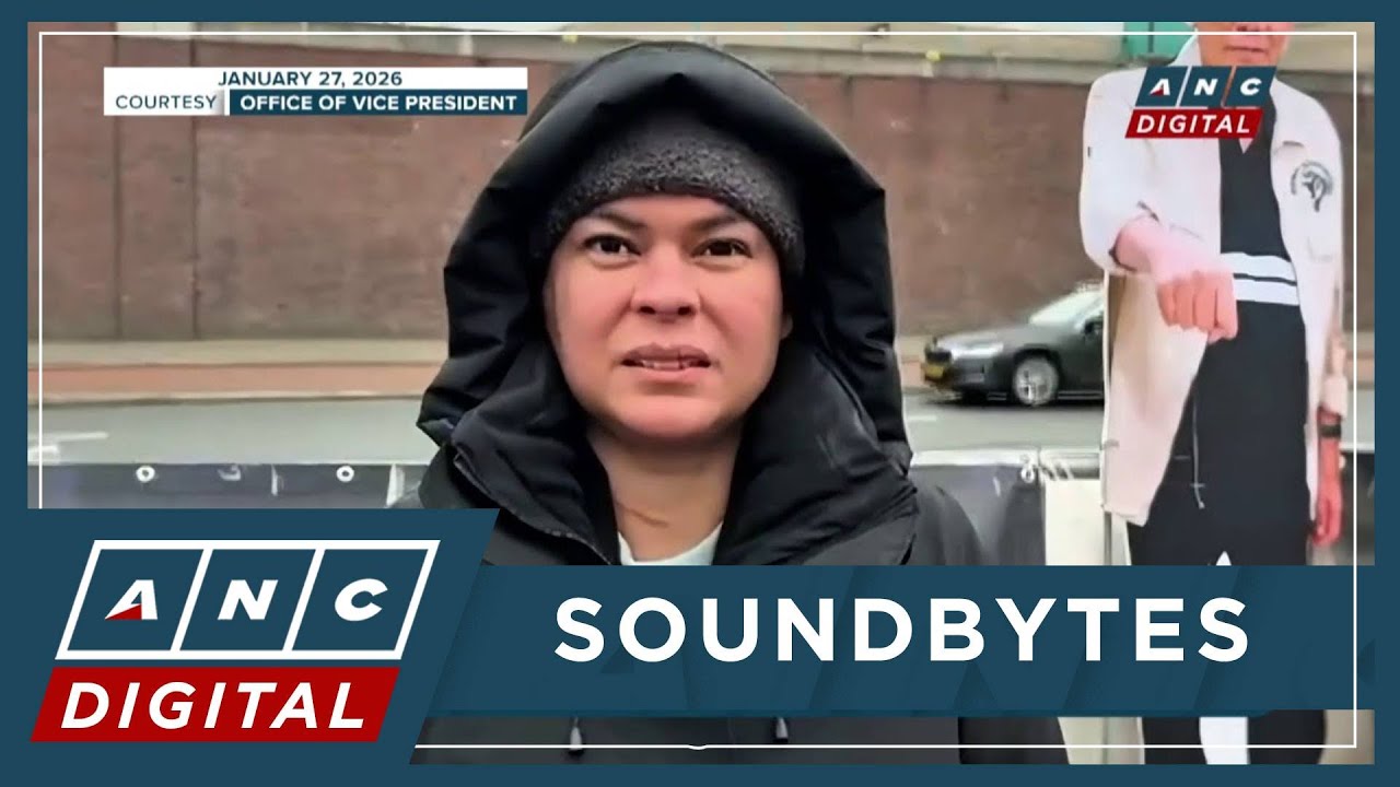 WATCH: VP Sara Duterte on status of father Rodrigo, call for new ICC lawyers, Dela Rosa's situation