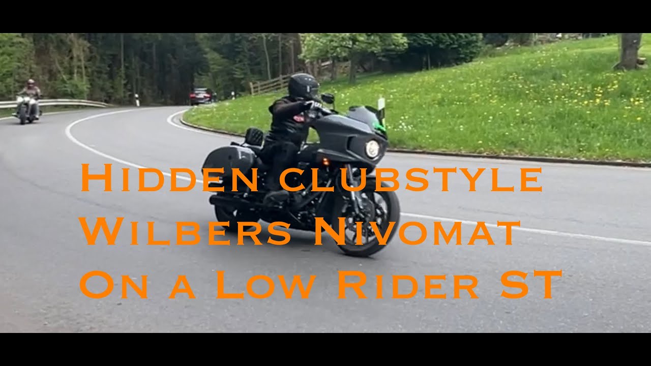 Hidden Clubstyle! Installing a Wilbers Nivomat on a Harley Davidson Low Rider ST