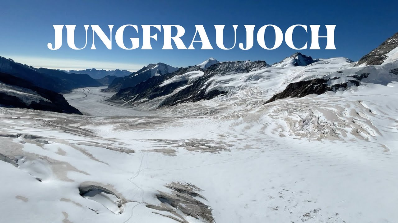 [Switzerland Vlog] Day 4: Jungfraujoch | Scenic train ride from Lauterbrunnen to the Top of Europe