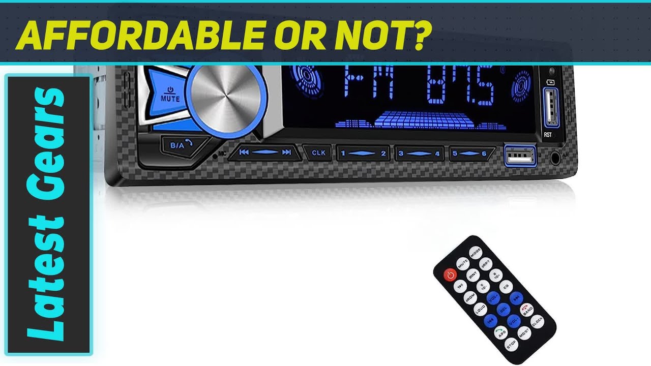 CAMECHO Single Din Car Radio Unboxing: Best Budget Friendly Car Audio Solution!