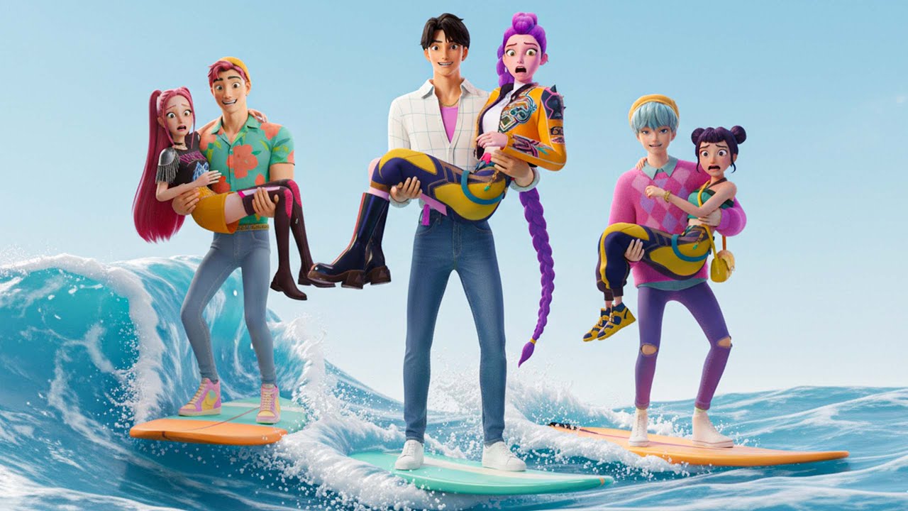 MISSION: 𝘙𝘌𝘚𝘊𝘜𝘐𝘕𝘎 HUNTRIX FROM SAJA BOYS AND RUMI'S RESCUE JOURNEY | 𝐊𝐏𝐎𝐏 𝐃𝐞𝐦𝐨𝐧 𝐇𝐮𝐧𝐭𝐞𝐫𝐬