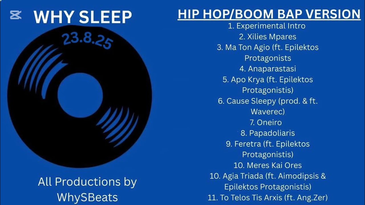9. Why Sleep &ndash; Feretra ft. Epilektos Protagonistis (Official Audio Release)