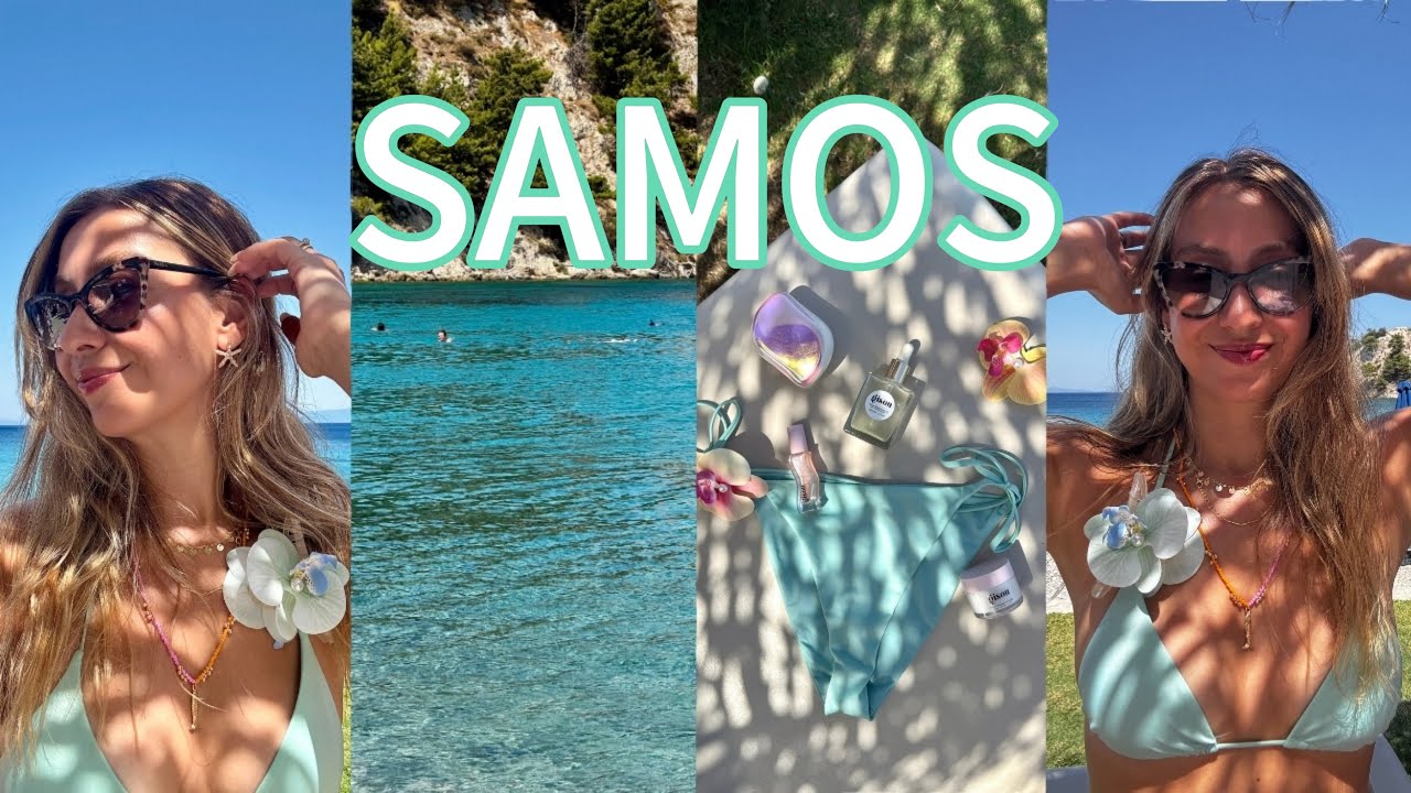 Samos Tatilimiz I Adanın En Güzel Plajları I 1haftalık Sahil Rotası I İlk yıl dönümümüzü kutluyoruz🤍