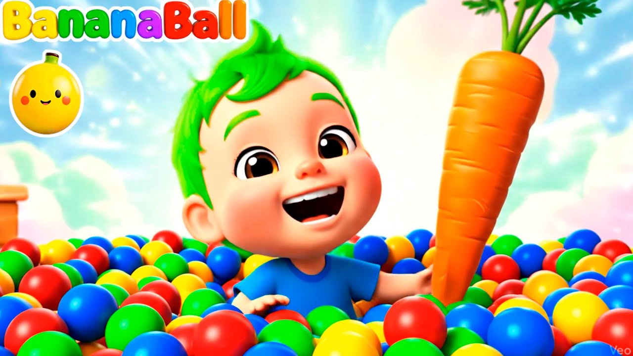 💪 Eat Your Veggies Song! | Healthy Food for Kids | BananaBall Nursery Rhymes