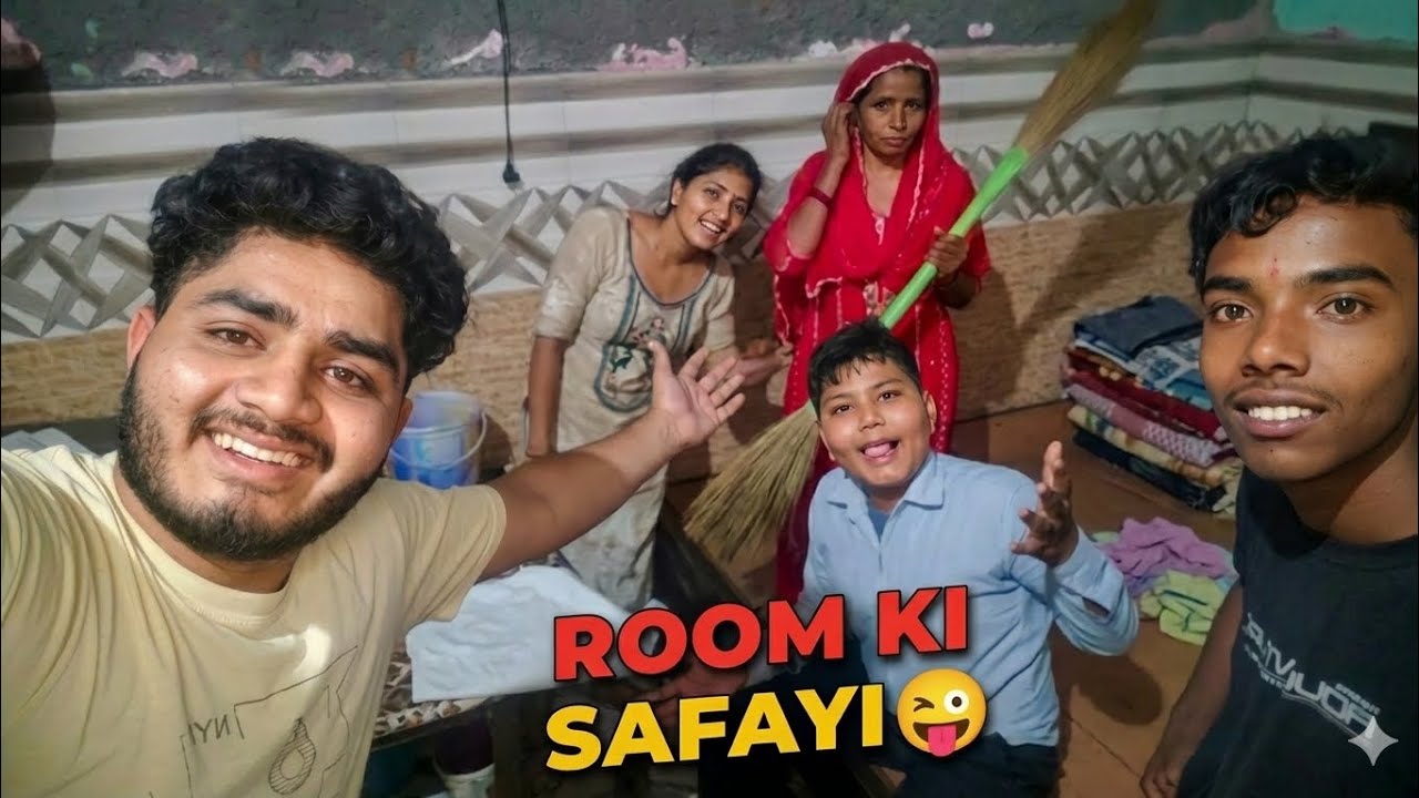 Sabne Milke Ki Aaj Kamre Ki Safayi 😃 | Bahut Maja Aaya 😜