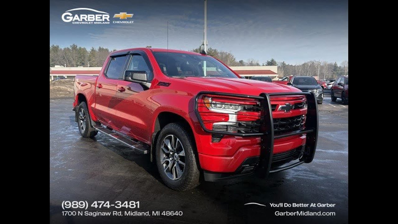 2023 Chevrolet Silverado 1500 RST MI Freeland, Sanford, Bay City, Beaverton