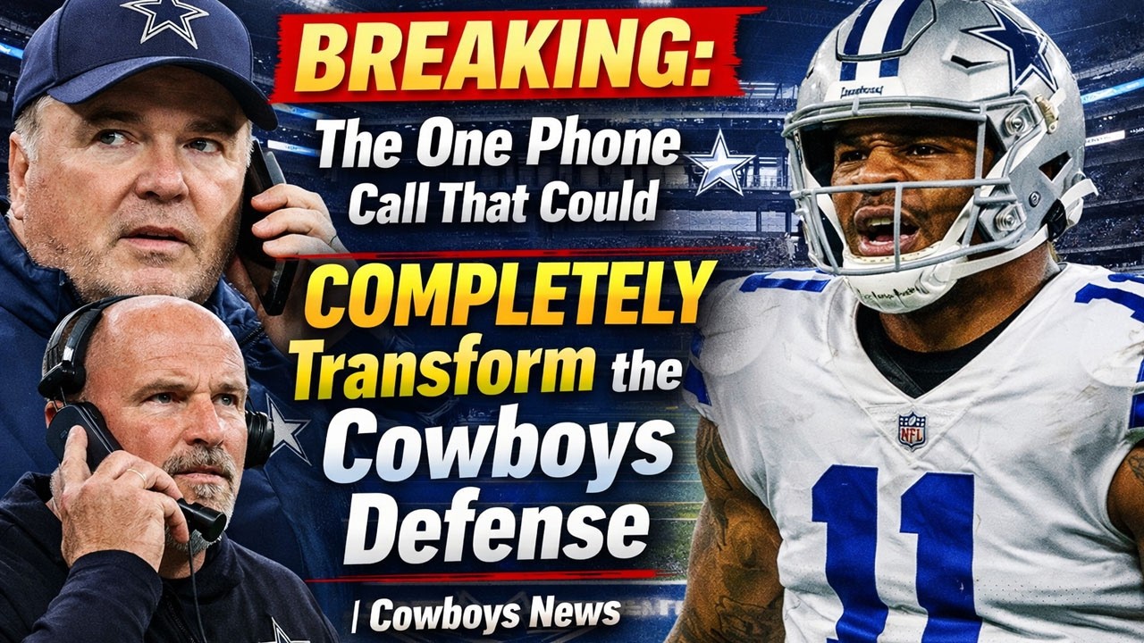 BREAKING: The One Phone Call That Could COMPLETELY Transform the Cowboys Defense | Cowboys News