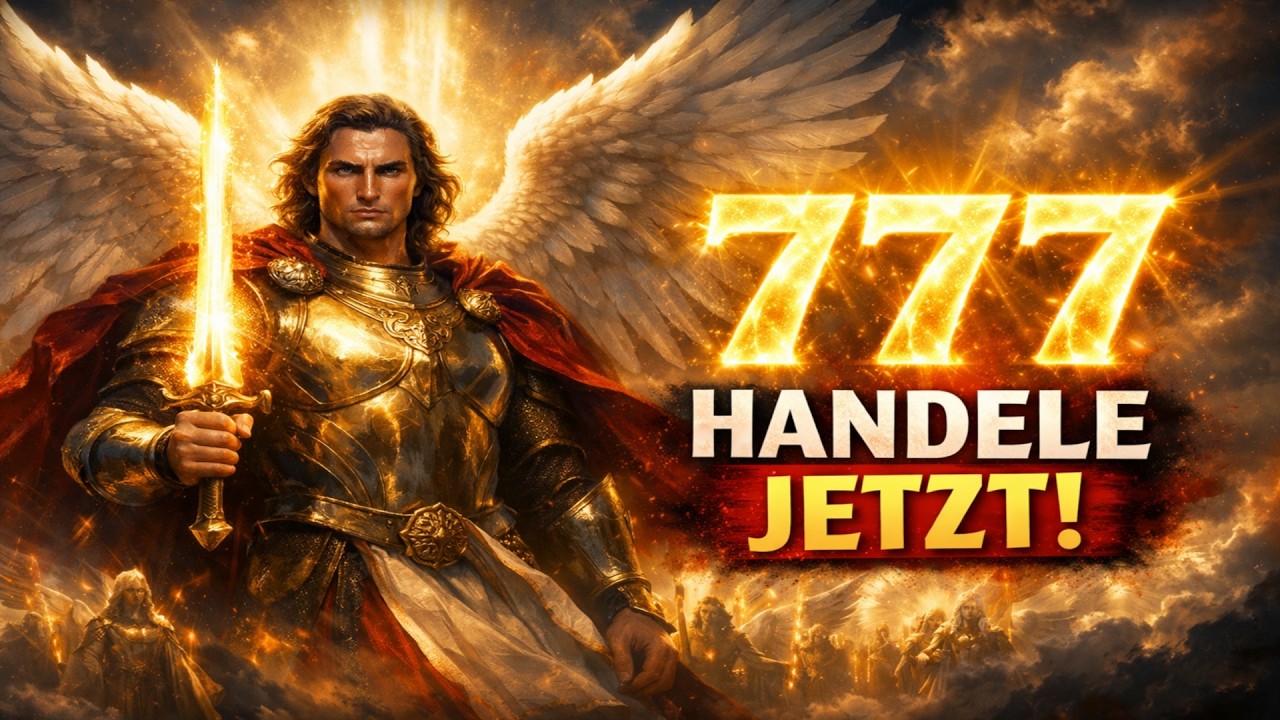 777! Erzengel Michael stellt eine Armee von Engeln an deine Seite. Kein Feind, keine Hexe kann dich