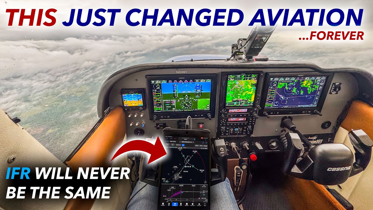 HUGE CHANGE... This is the MODERN AGE of IFR Flying