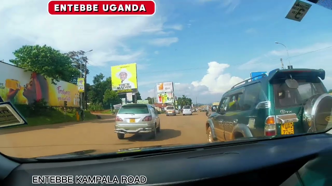  Entebbe  Kampala Road from Entebbe lnternational Airport#viralvideo#viral#vlog#vloggers#travel #bbc