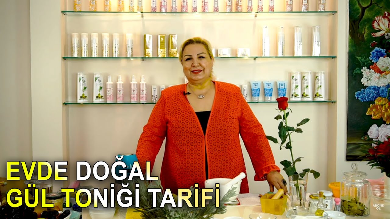 Evde Doğal Gül Toniği Tarifi