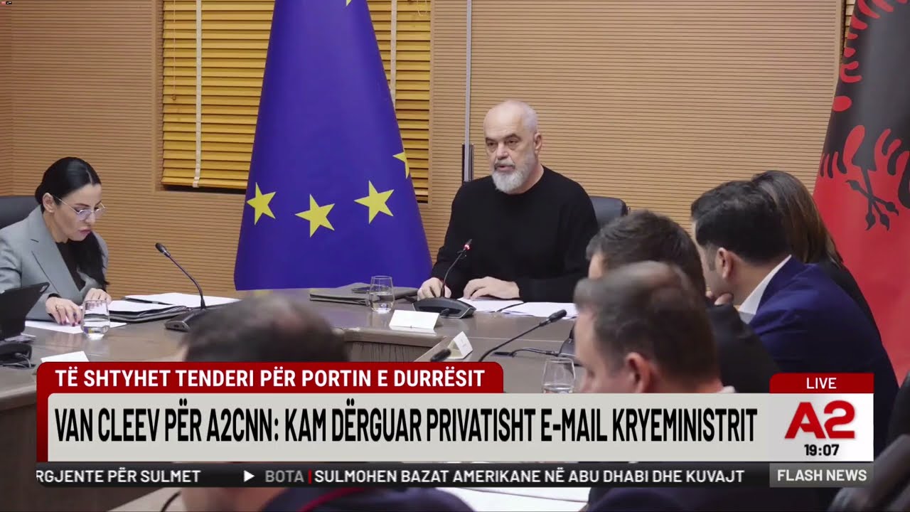 “Të shtyhet tenderi për Portin e Durrësit”, Van Cleeve për A2CNN: I kam dërguar e-mail kryeministrit