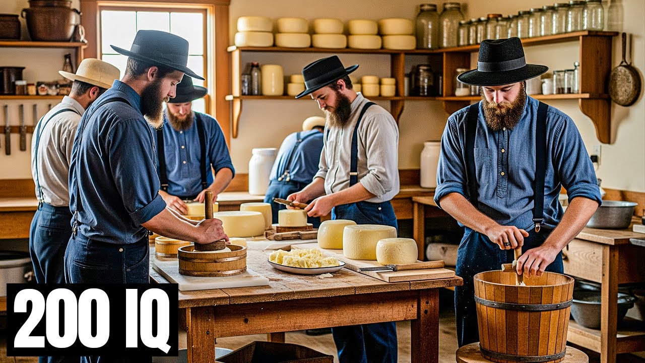 How Amish Make Cheese and Butter the Old Fashioned Way