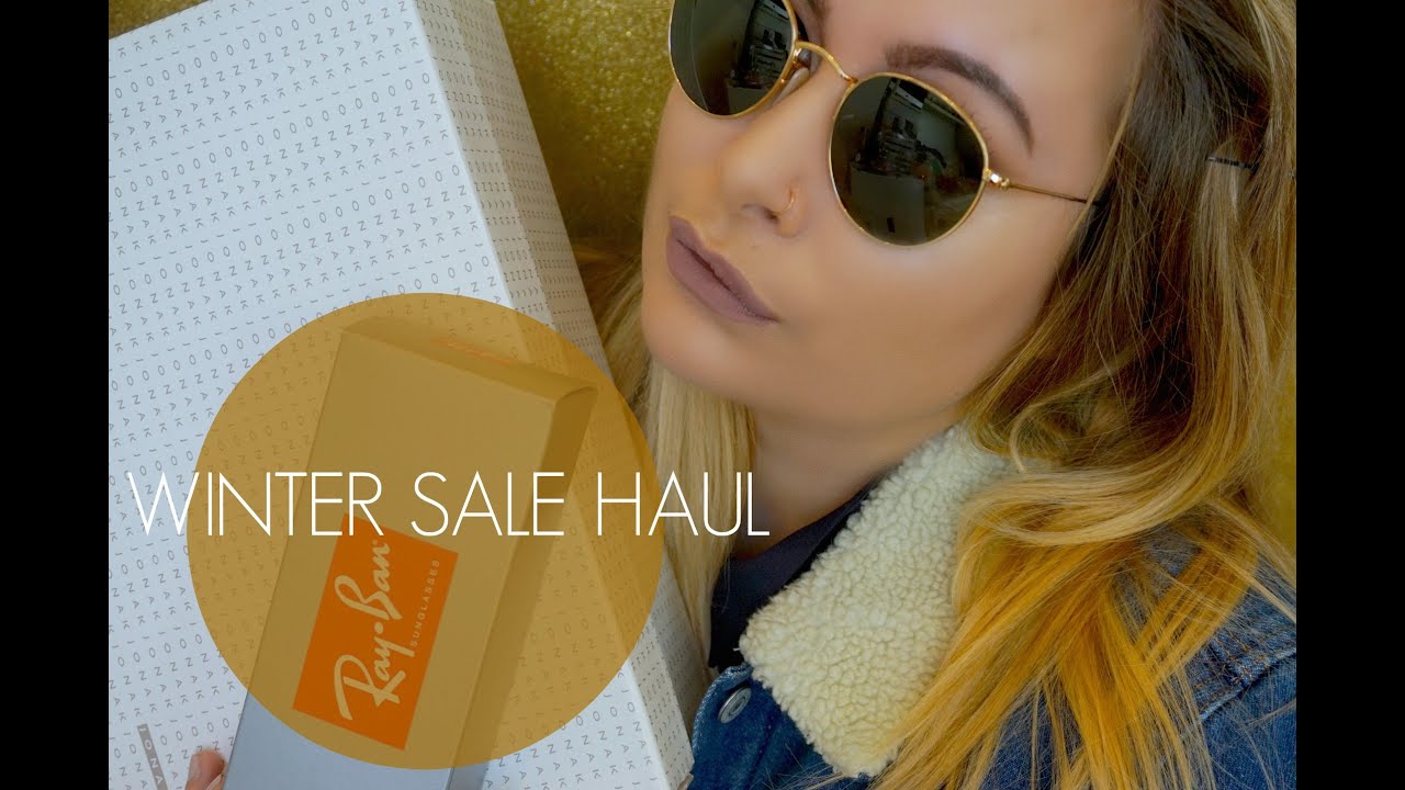 WINTER SALE HAUL ZARA, RAYBAN, JONAK, LEVI'S etc.. | THEPARISIANSTYLE