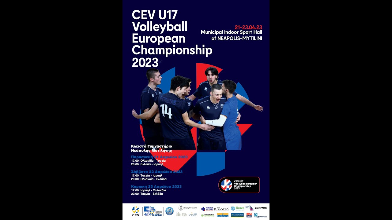 Eurovolley U17M Qualifiers - Day 3: Czech Republic - Greece