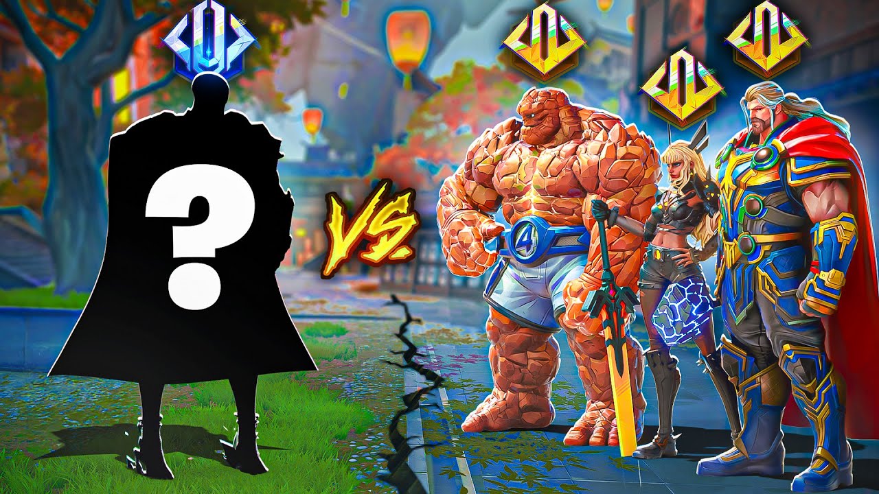 Mystery Heroes DIAMONDS vs GOLDS in Marvel Rivals