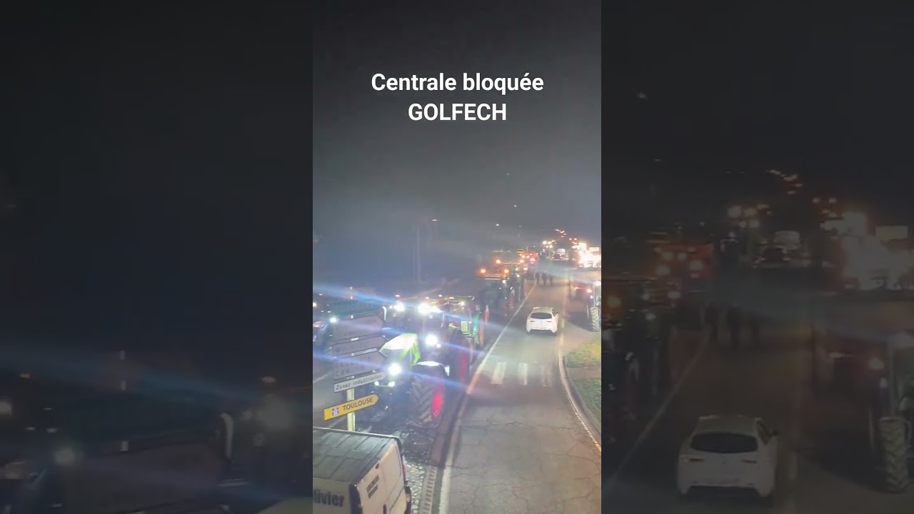 French farmers protest against fuel tax hike In France's Tarn-et-Garonne department