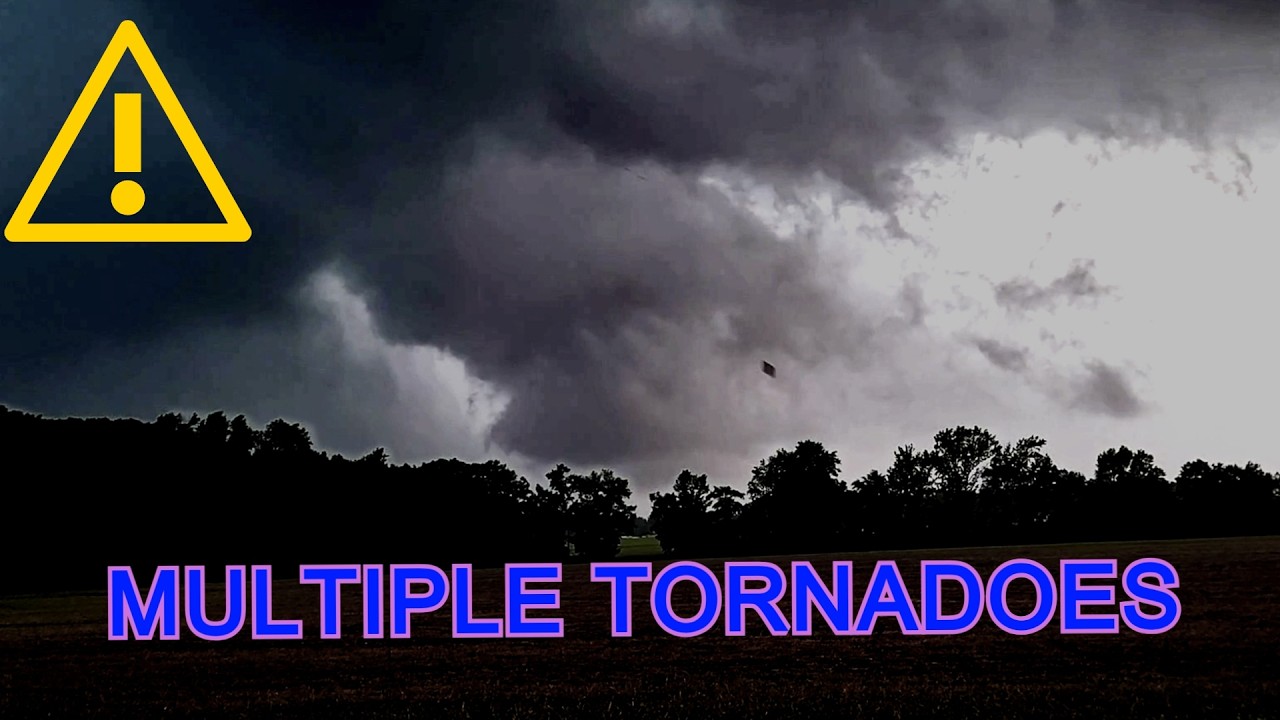 #Tornado Chase May 20th 2025 Athens Madison Tanner Huntsville Alabama Multiple #Tornadoes #Storm