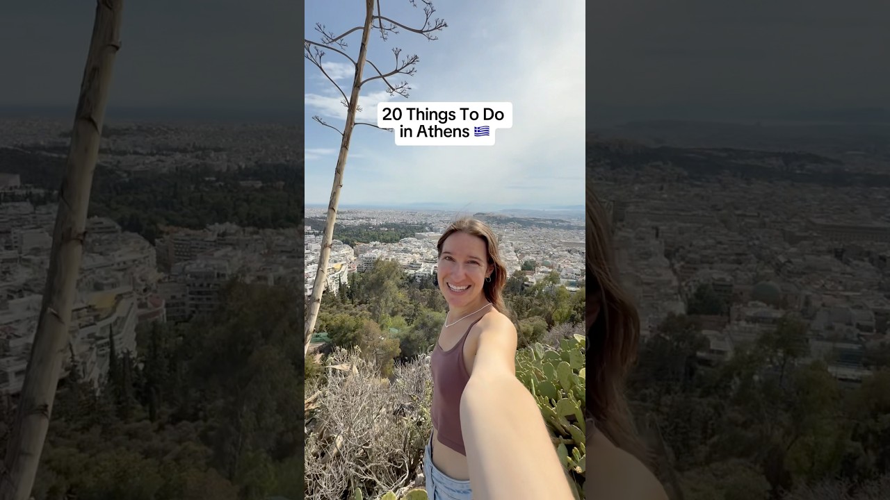 20 Things To Do in Athens, Greece (Solo female travel edition) 🫶🏼🇬🇷