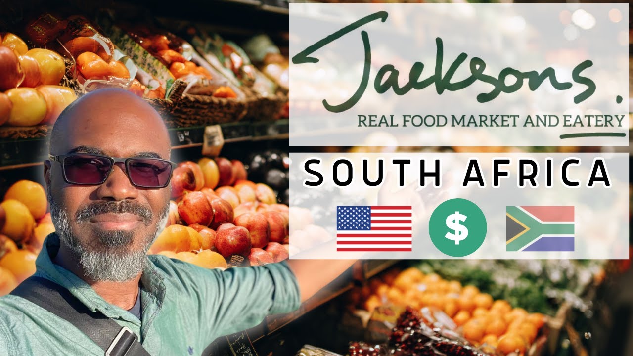 Tour AMAZING ORGANIC MARKET in South Africa