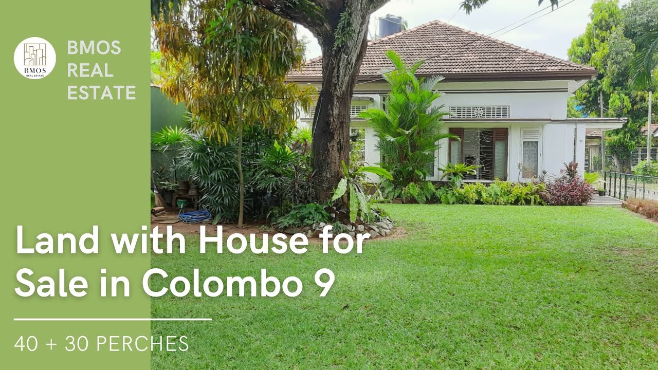 Land with Houses for Sale in Colombo 9 | Colonial House | BMOS Real Estate