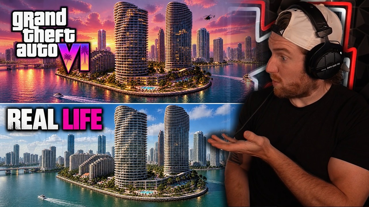 GTA 6 ПРОТИВ реальных локаций!
